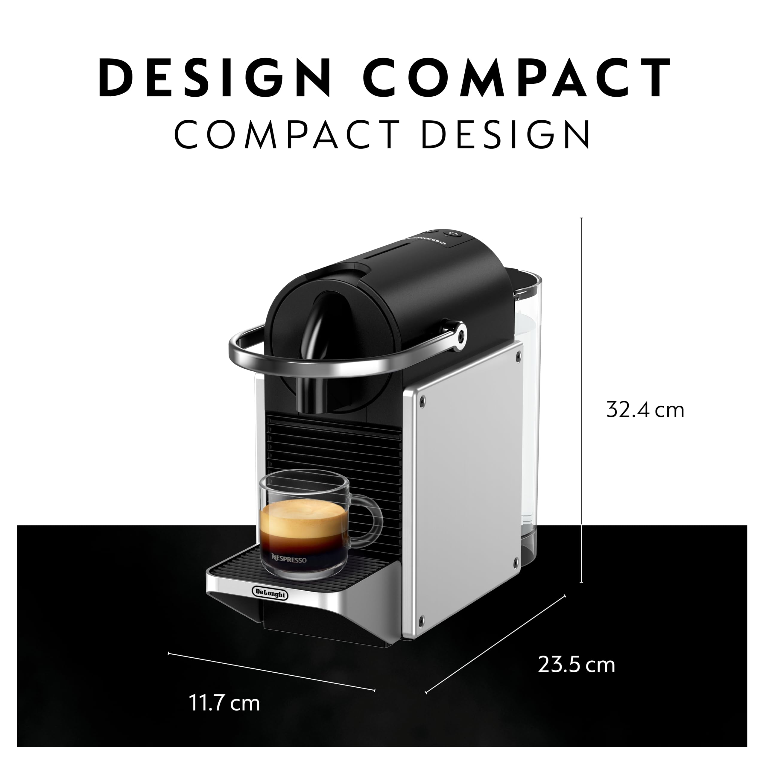 Amazon.co.jp: De'Longhi ネスプレッソピクシーアルミニウム